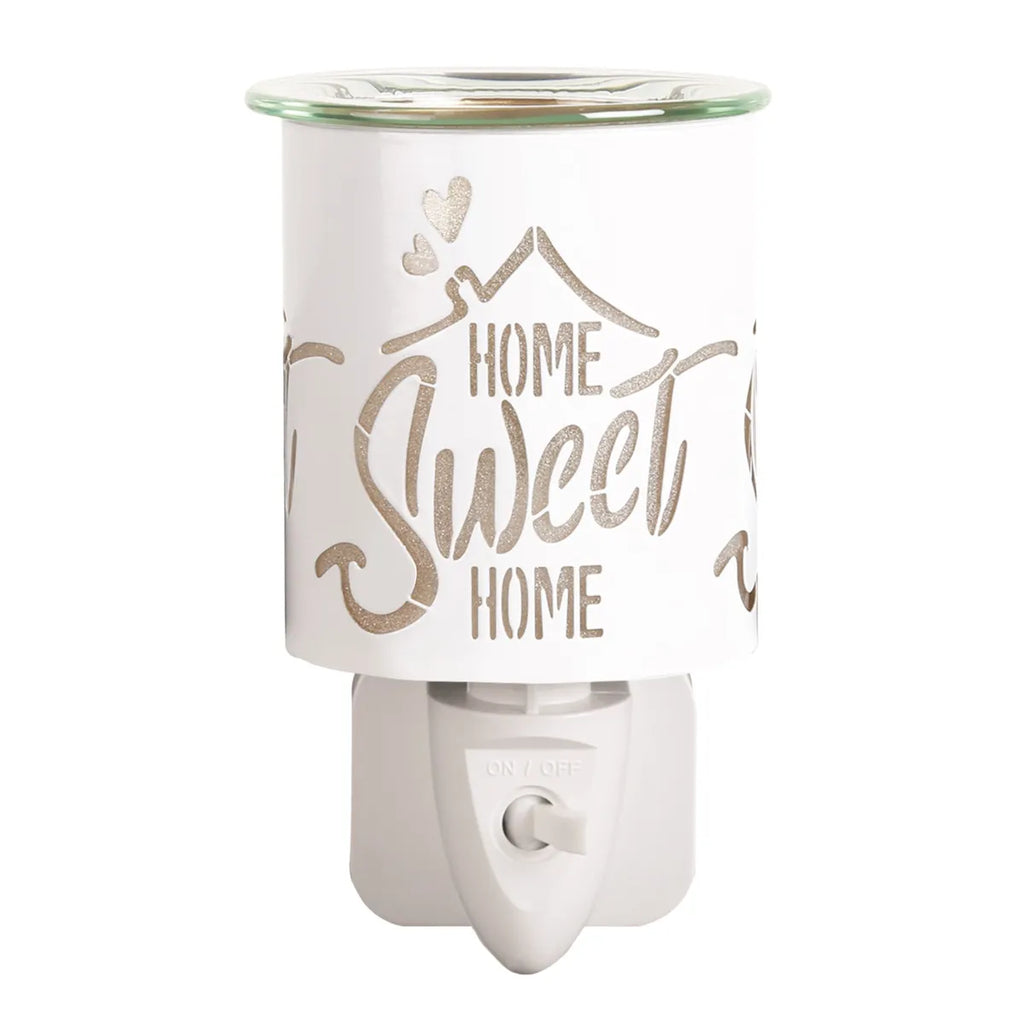 Plug In Melter White Home Sweet Home 13cm