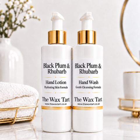 Hand Wash & Lotion Duo - Black Plum & Rhubarb