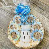 Large Blue Basket