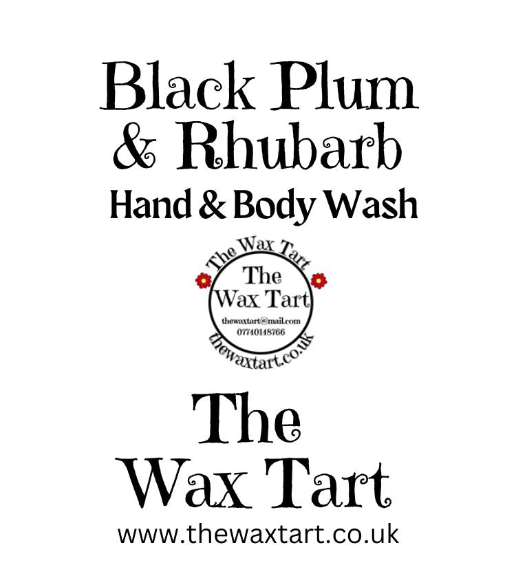 Black Plum & Rhubarb Liquid Hand & Body Wash
