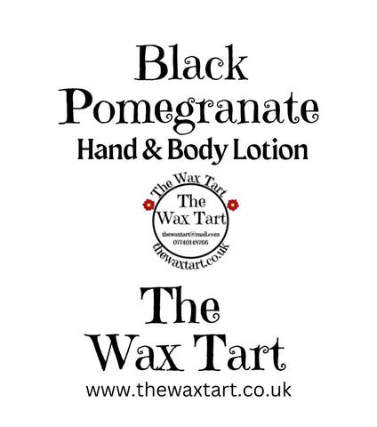 Black Pomegranate Hand & Body Lotion