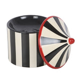 Striped Circus Tent Burner
