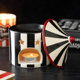 Striped Circus Tent Burner