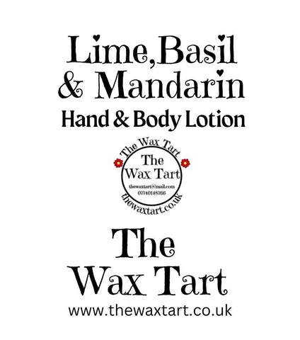 Lime Basil & Mandarin Hand & Body Lotion