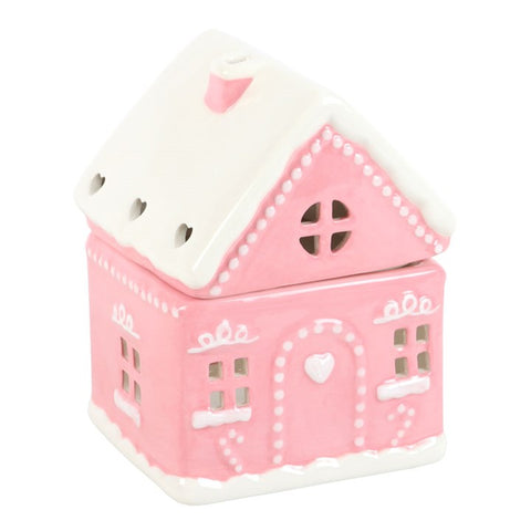 Pink Gingerbread Tealight Burner