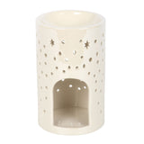 Iridescent White Moon Wax Burner