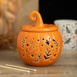Orange Folk Pumpkin Burner