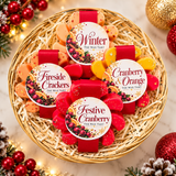 Small Festive Basket 1 - Red