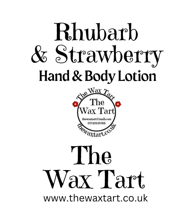 Rhubarb & Strawberry Hand & Body Lotion