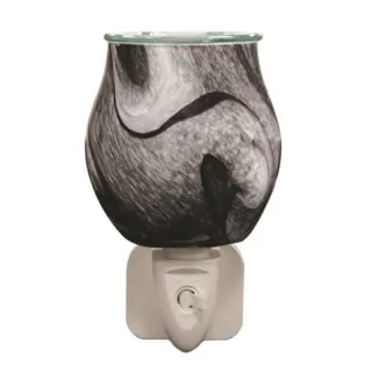 Plug In Melter Grey Swirl (12cm)