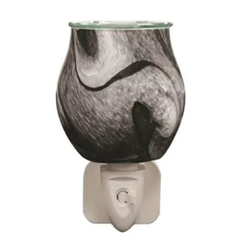 Plug In Melter Grey Swirl (12cm)
