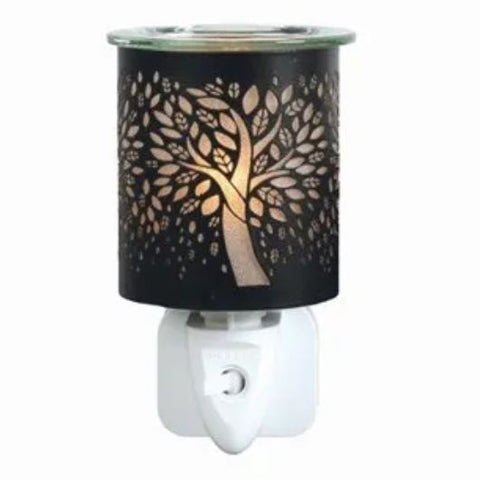 Plug In Melter Black Tree of Life (13cm)
