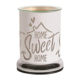 White Home Sweet Home Touch Melter 17cm