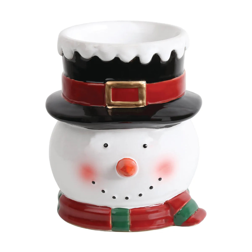 Snowman Burner 13cm (with black hat)
