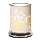 White Home Sweet Home Touch Melter 17cm