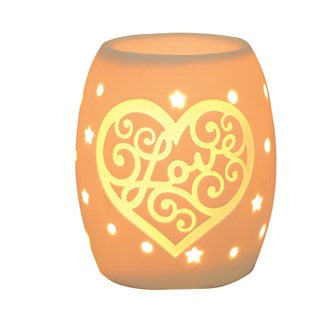 Mini Electric Burner - Love Heart